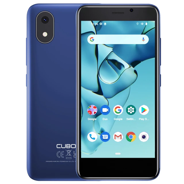 Cubot J10 Smartphone 4-Inch Mini Phone 2350mAh 32GB ROM 5MP Rear Camera Google Android 11 Dual SIM Card 3G Telephone Face ID