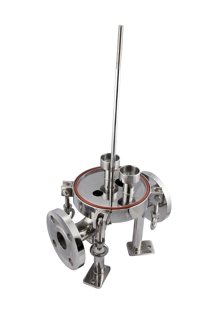 3-Cartridge 20 inch 304 Stainless Steel Liquid Filter Housing for Hydraulic Alcohol Wine