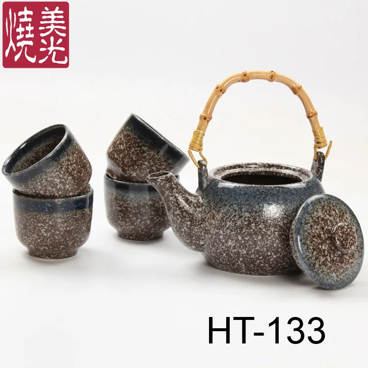 Japanese ceramic tea ware&stoneware tea set HT-133