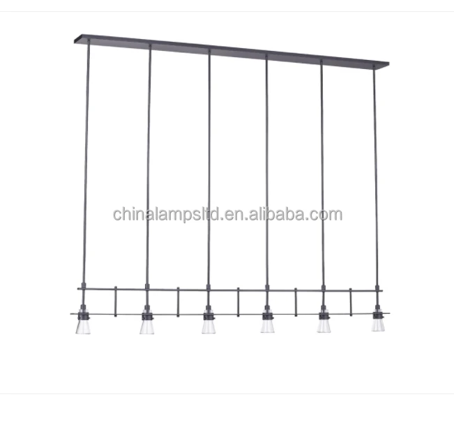 Adjustable Modern Mini Pendant Light Dark Bronze Iron Ceiling Light for Kitchen Island for Home Hotel Restaurant Bulb Included