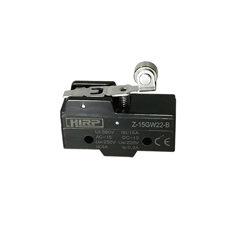 RUIST Z-15GW22-B Factory Wholesale Small Limit Switches Short Lever Roller Microswitch 5a 250v T85