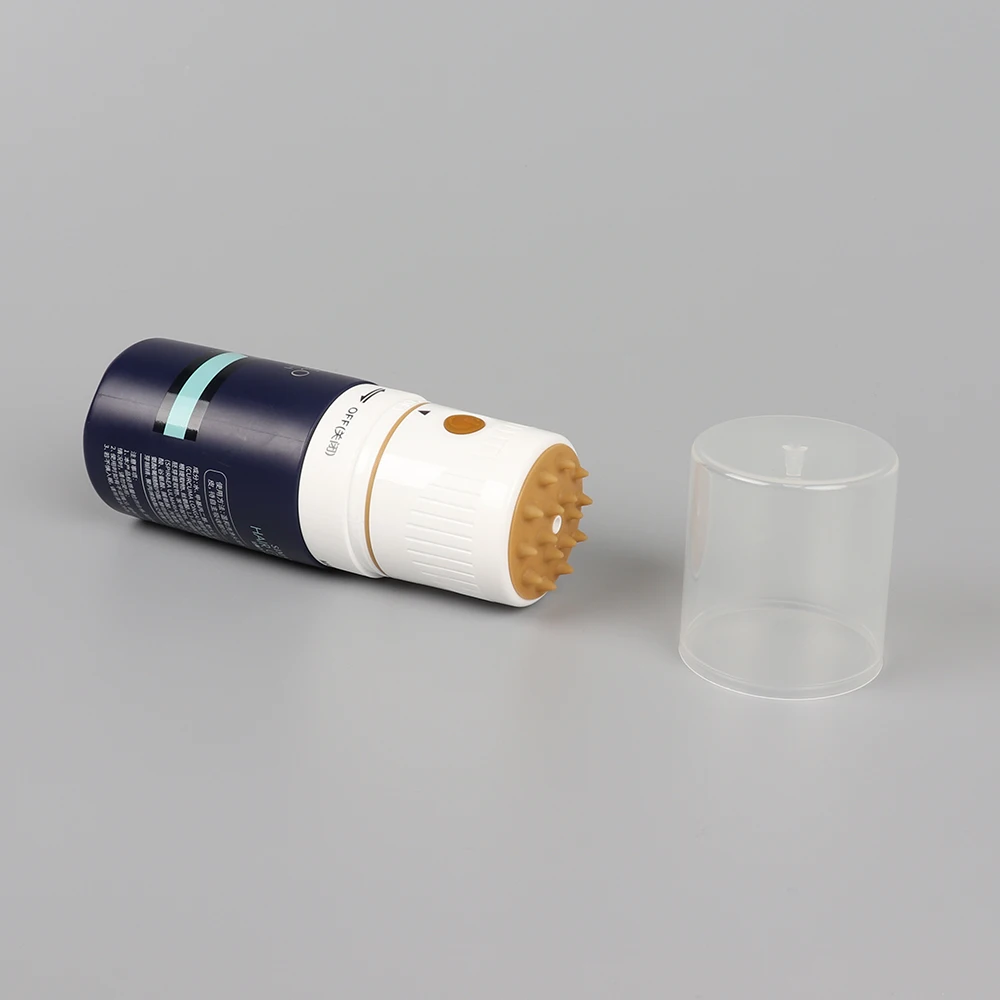Plastic tube for massaging scalp PE cosmetic tube for hair product packaging