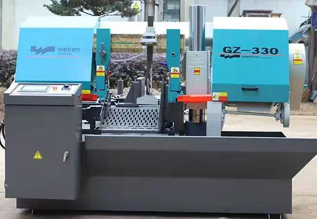 GZ330 Hot sell horizontal bandsaw for metal used sales