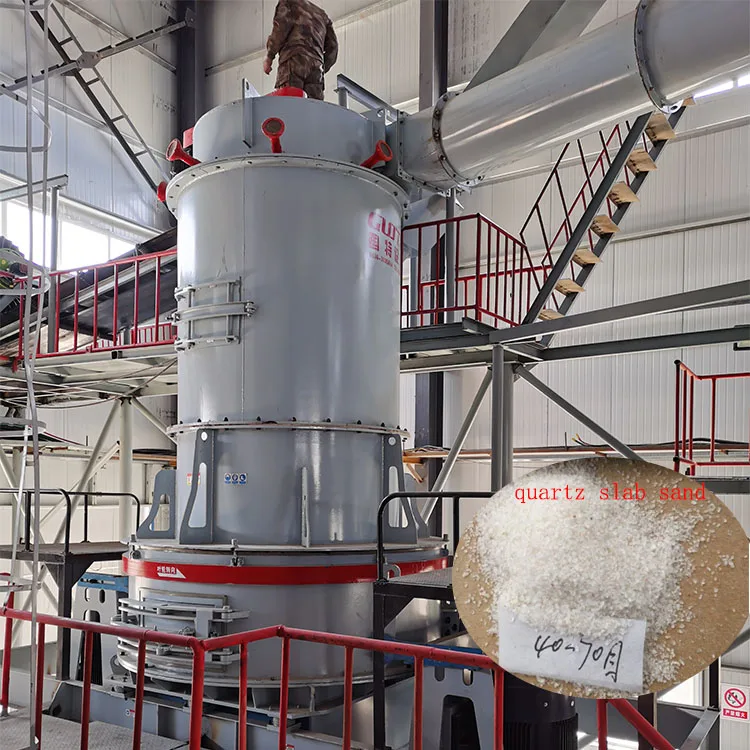 china suppliers export 0-5mm silica sand maker quartz slab sand making machine