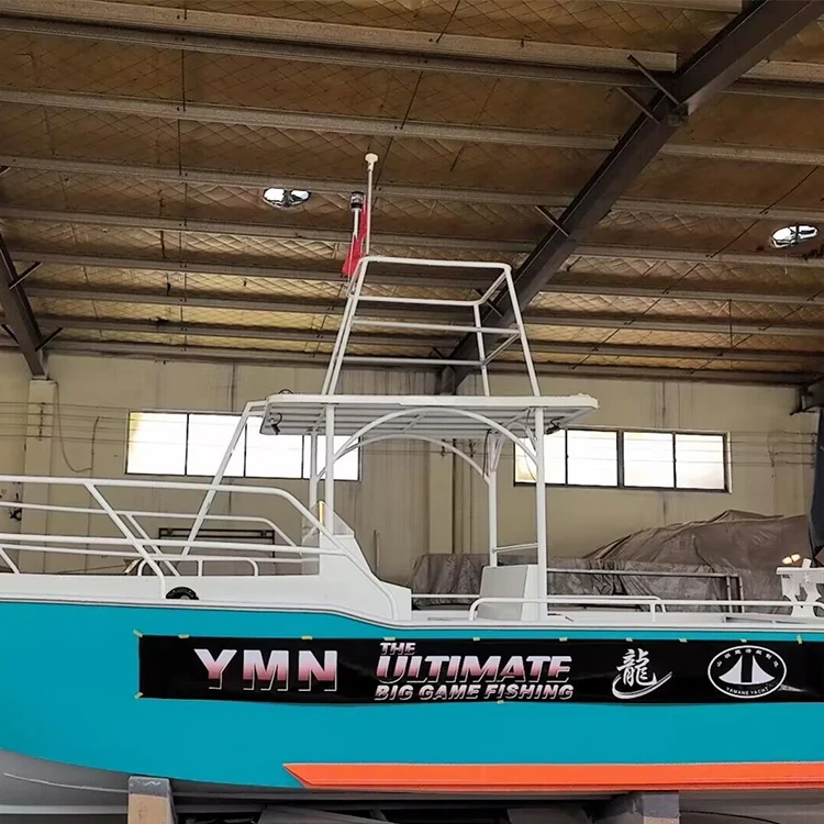 30Ft Center Console Aluminum Fishing Boat With Hard Top And Tower
