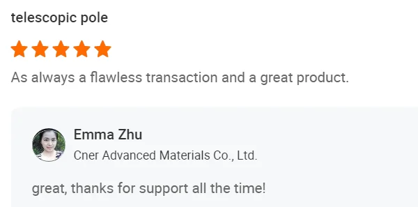 carbon telescopic pole