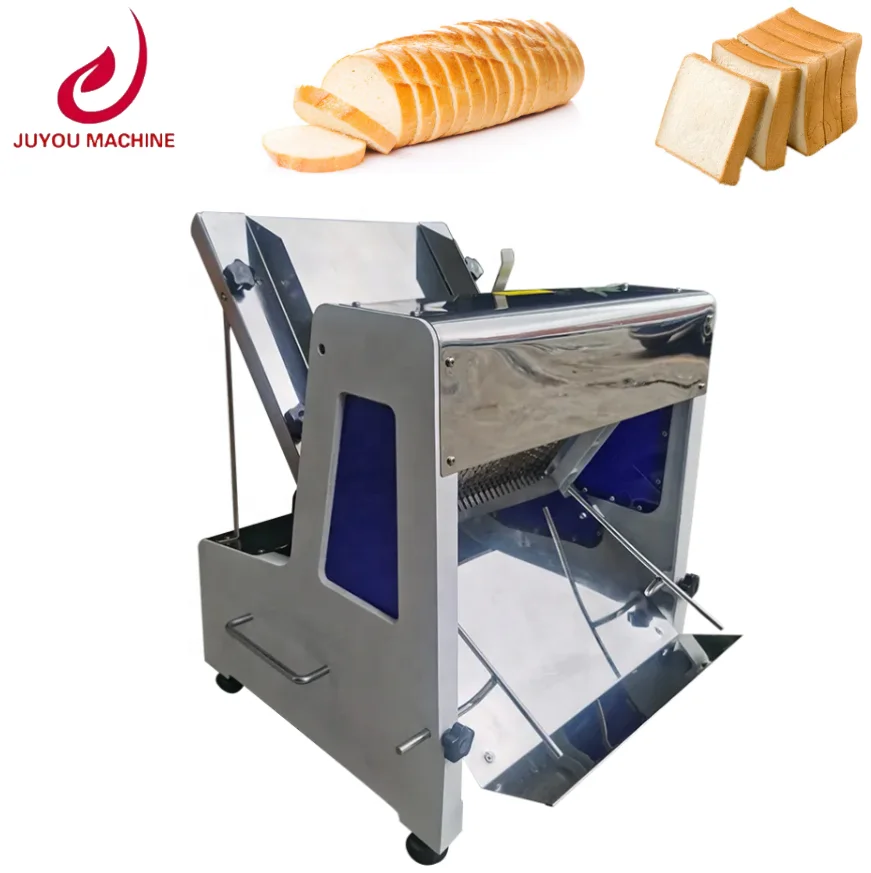 Commercial toast slicing machine Imported stainless steel fine tooth knife square bag slicing machine knives Bread slicer