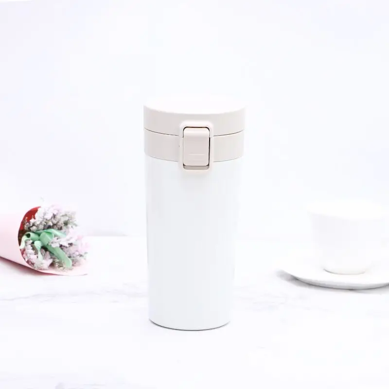 300ml Popular Double Wall Stainless Steel Vacuum Insulation Coffee Cups Easy to Carry water bottles