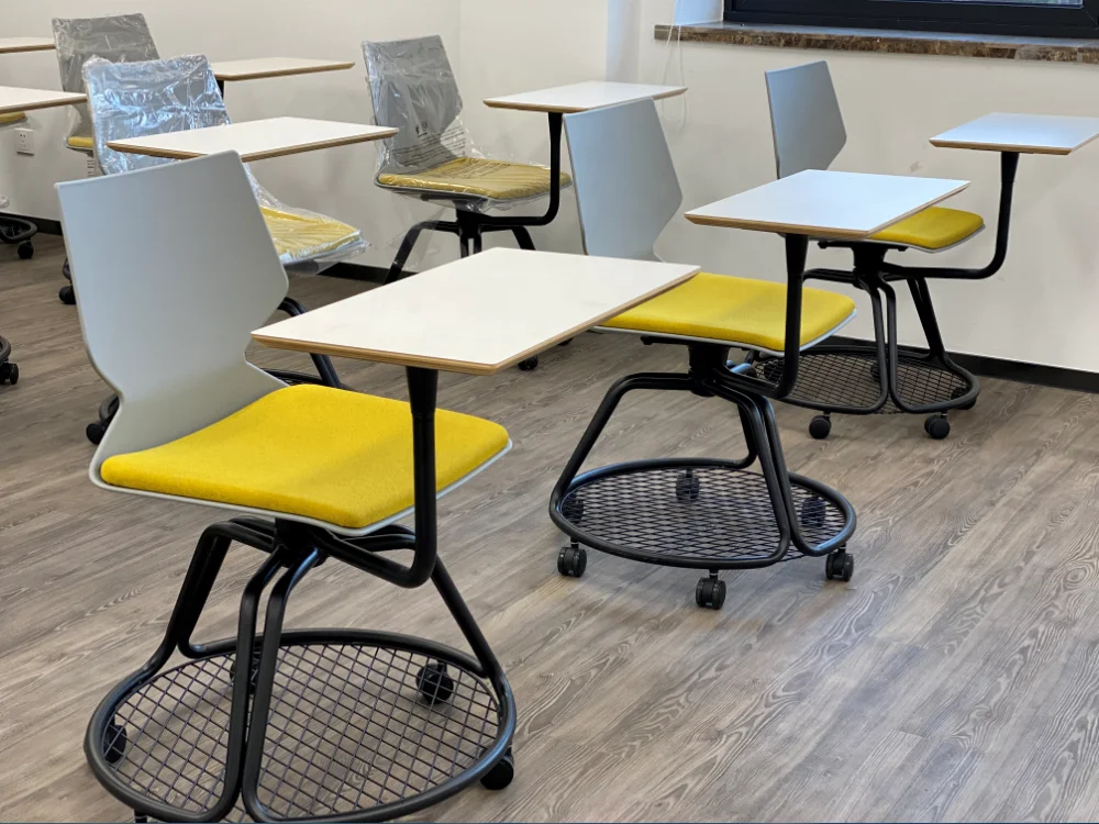 ANSI/BIFMA standard writing pad board student school chair