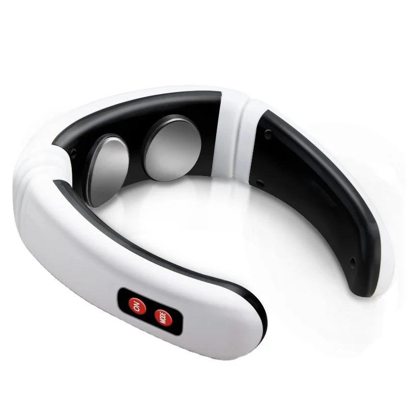 Electric Neck Massager  Pulse Back 6 Modes Power Control Far Infrared Heating Pain Relief Tool Back Neck Massager