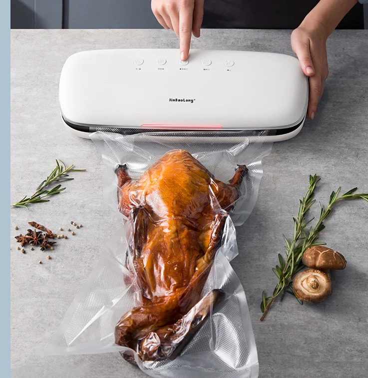 High Quality Vacuum Low Temperature Handheld Small Automatic Portable Automatic Food Vacuum Sealer Home