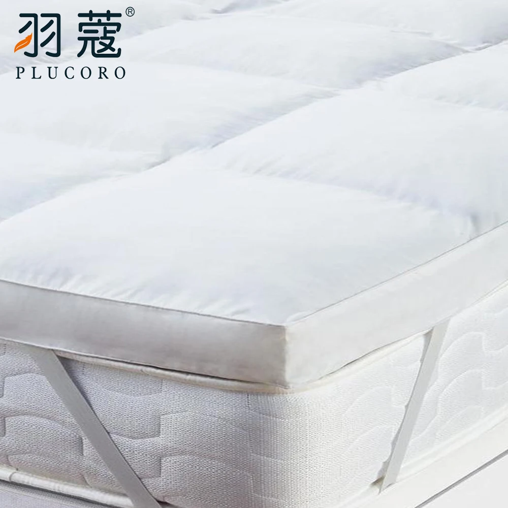 China Suppliers Soft Filling Goose Down Cheap Hotel Bed Mattress Topper For Hotel