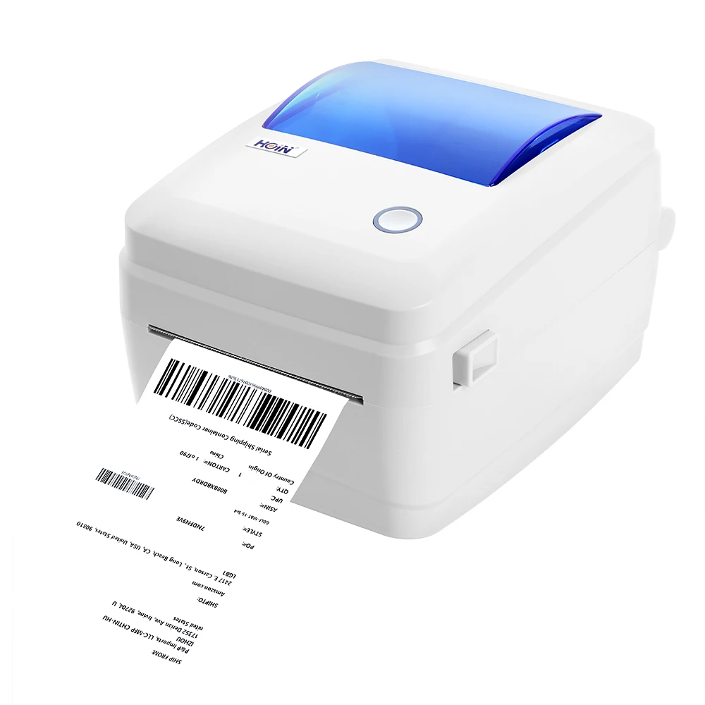 4 дюйма тепловая машина для печатания этикеток 1D 2D доставка накладной принтер Amazon
