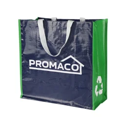 BSCI Custom latest fashion plastic woven tote Takeaway Shopping Grocery polypropylene woven bags pp woven shop bag