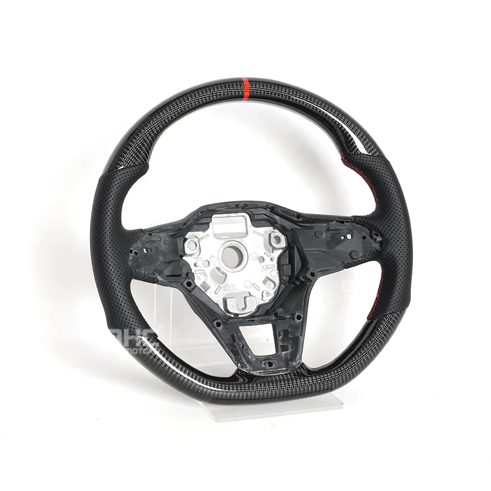 Steering Wheel Carbon For Vw Volkswagen Gti Mk8 Golf8 Golf 8 R Line Steering Wheel 2020-2024