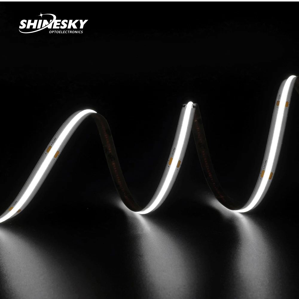Wholesale factory 480leds/m 24v 10mm COB Strip Super long 15 meters good color consistency Constant Current design cob Strip