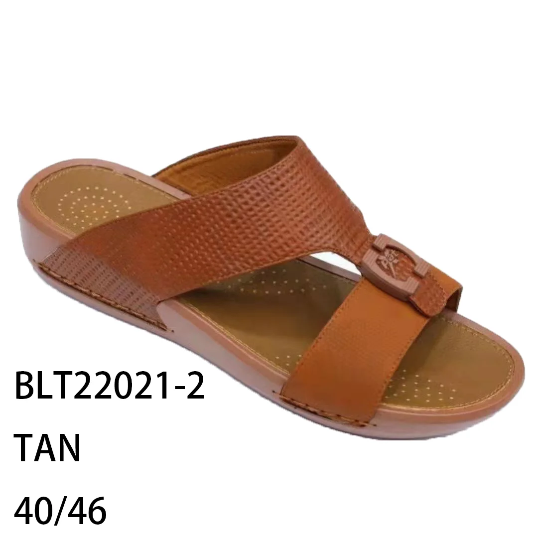 Arabic men slippers and sandals  Hot Sale In 2022 Wholesale Men pu Sole Slippers