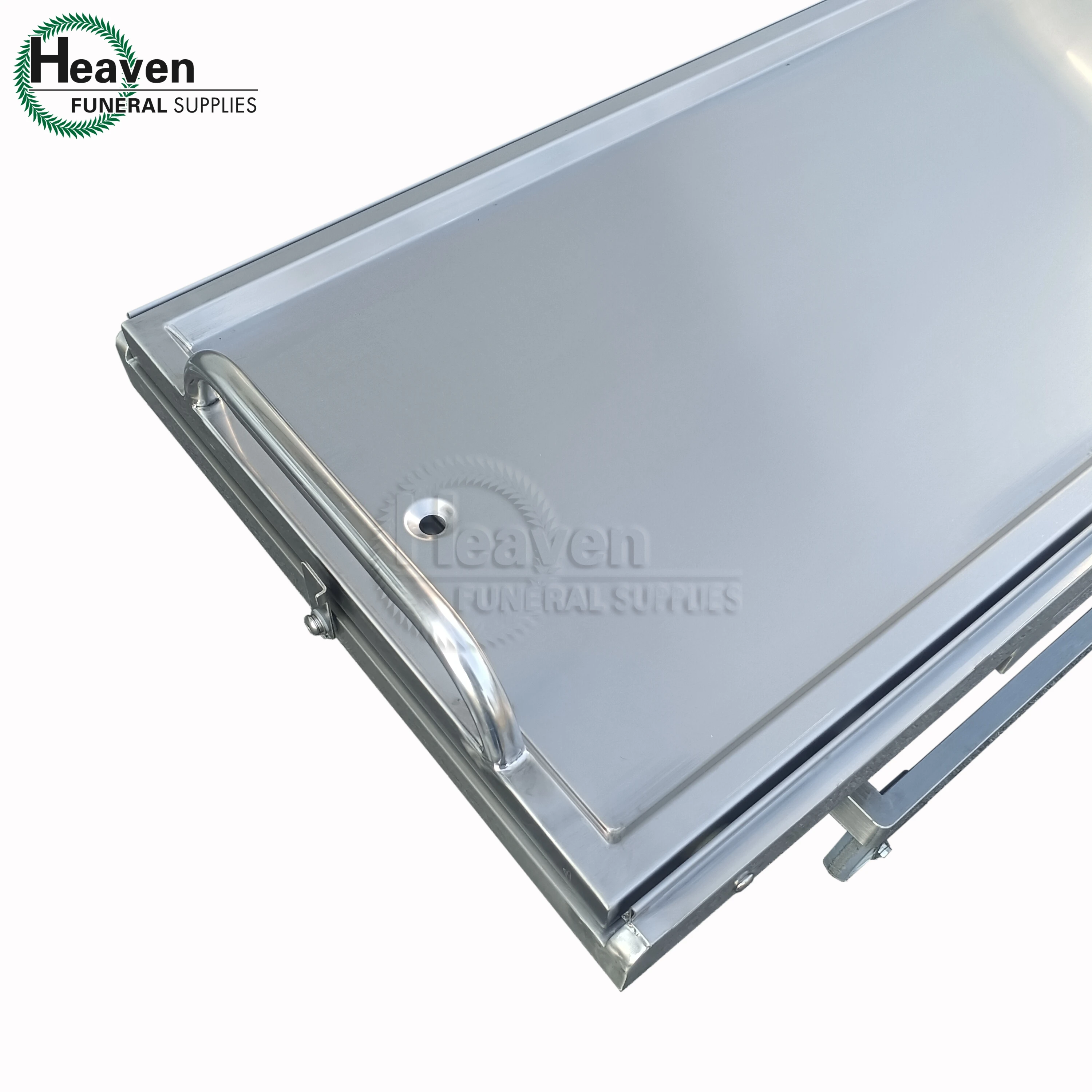 Hydraulic Morgue Trolley Funeral Equipment 304 Stainless Steel Mortuary Body Lifter Trolley Corpse Cart