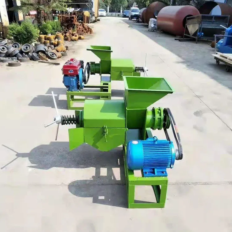 professional Palm fruit processing equipment Crude Palm Oil Press Line oil palm oil extraction machine for sale