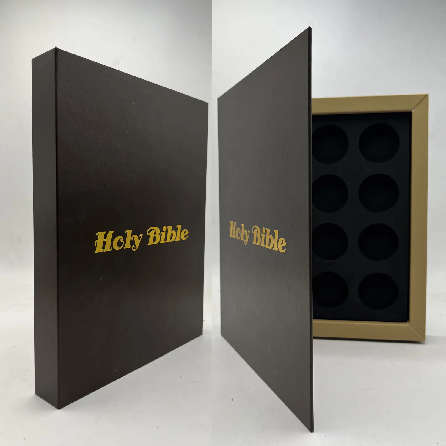 Fashionable Openable Book Shape Gift Box Vintage Empty Fake Book Storage Box