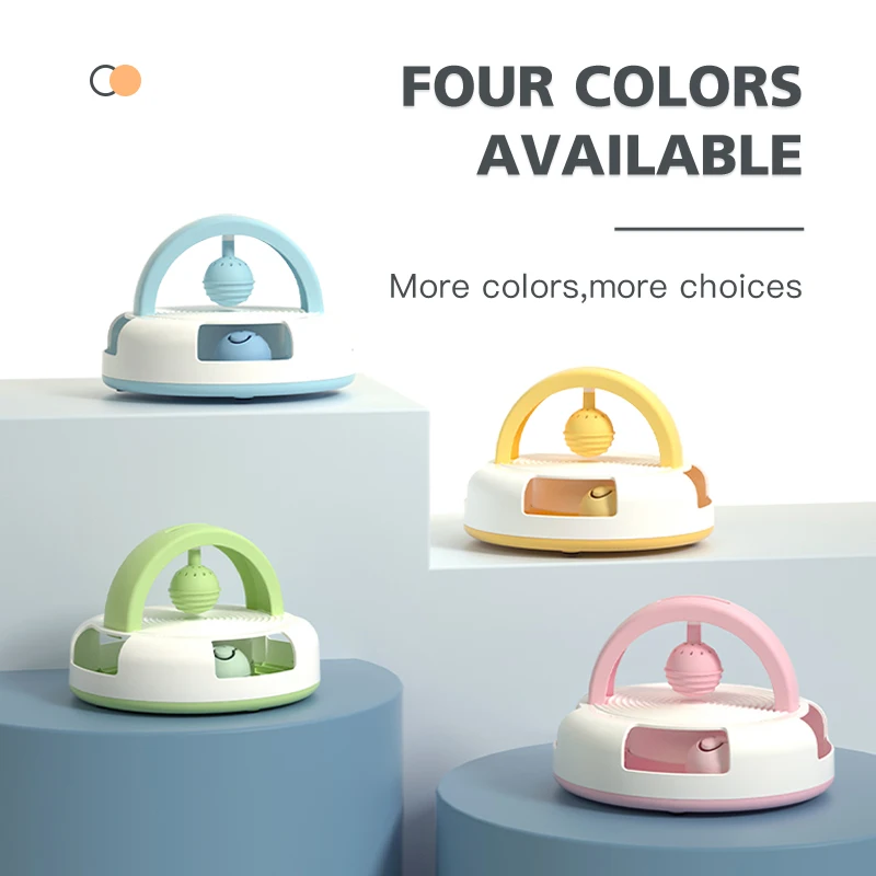 Two In One Swinging Ping Pong Interactive Cat Toy