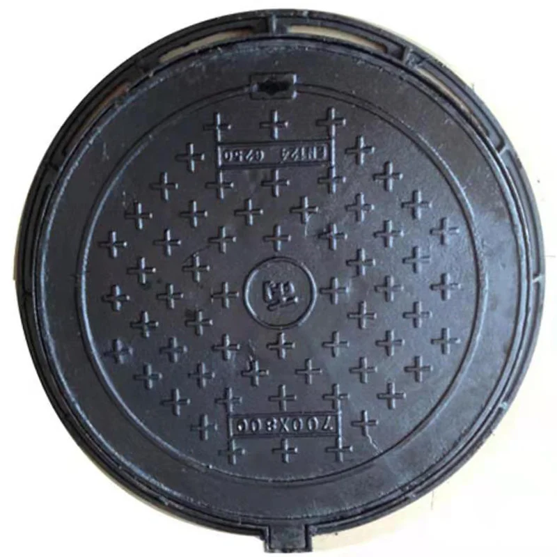 Cast Iron Sewer Cover Customized Round Cast Iron Tank Manhole Cover With Frame