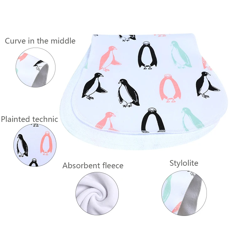 
Baby Burp Cloths 5 pack extra soft absorbent Baby burp cloth 19*9inch 