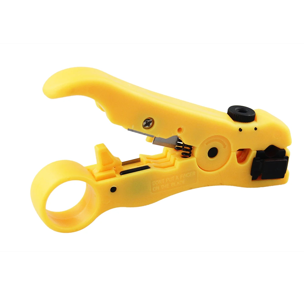 4in1 changeable blade  Coaxial&Network Cable Stripper hand pliers set for RG11 and removable coax cartridge