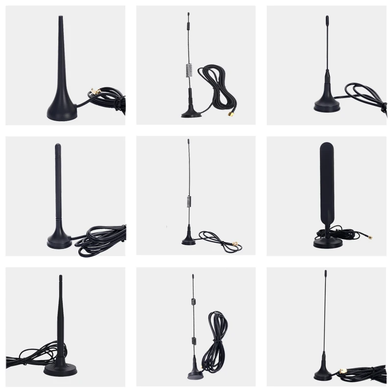 5Dbi High gain technology China Factory frequency 700-2700MHz range sucker gsm antenna