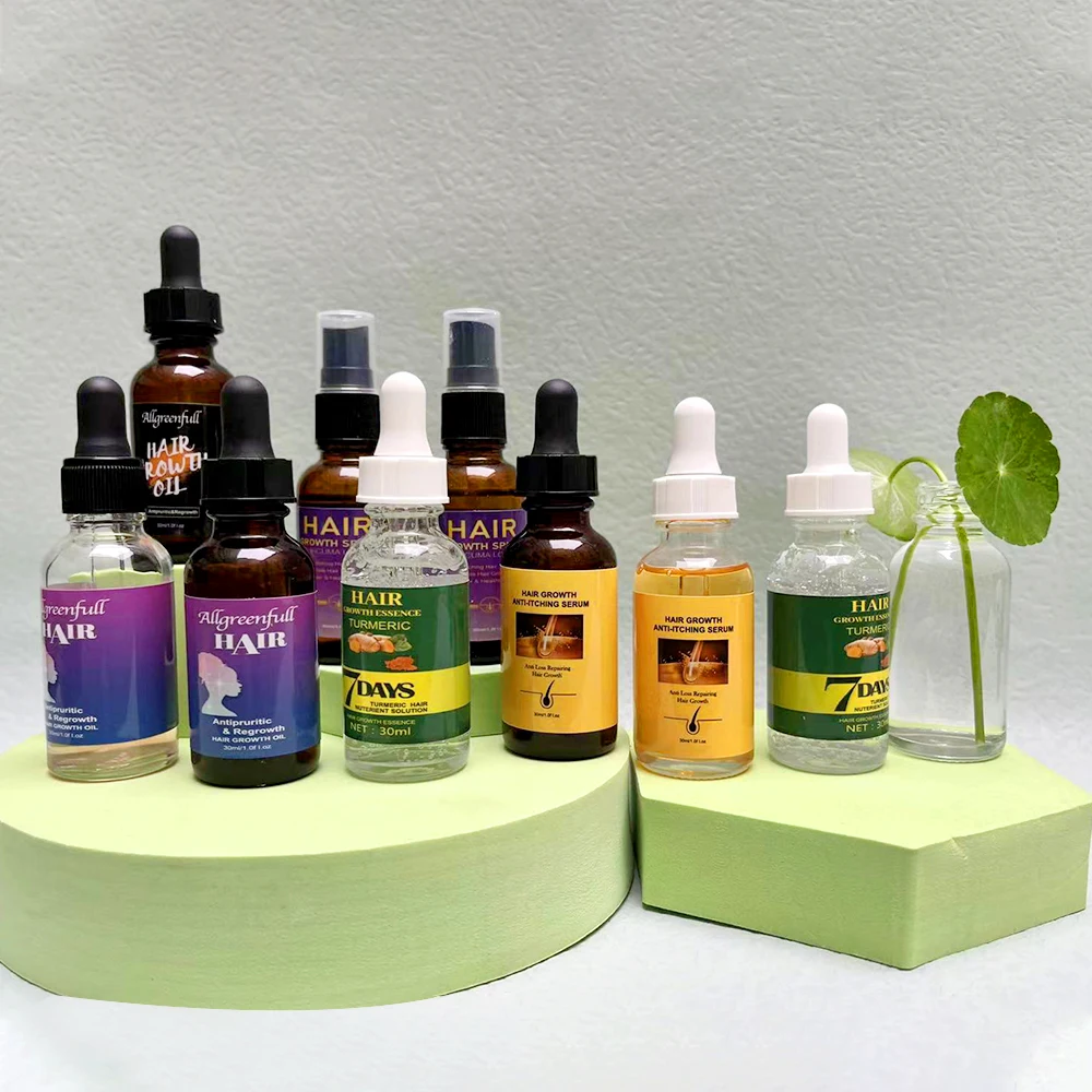 Free Sample Super Fast Hair Growth Serum Tonic Hair Growth Product Hair Growth Oil 30ML