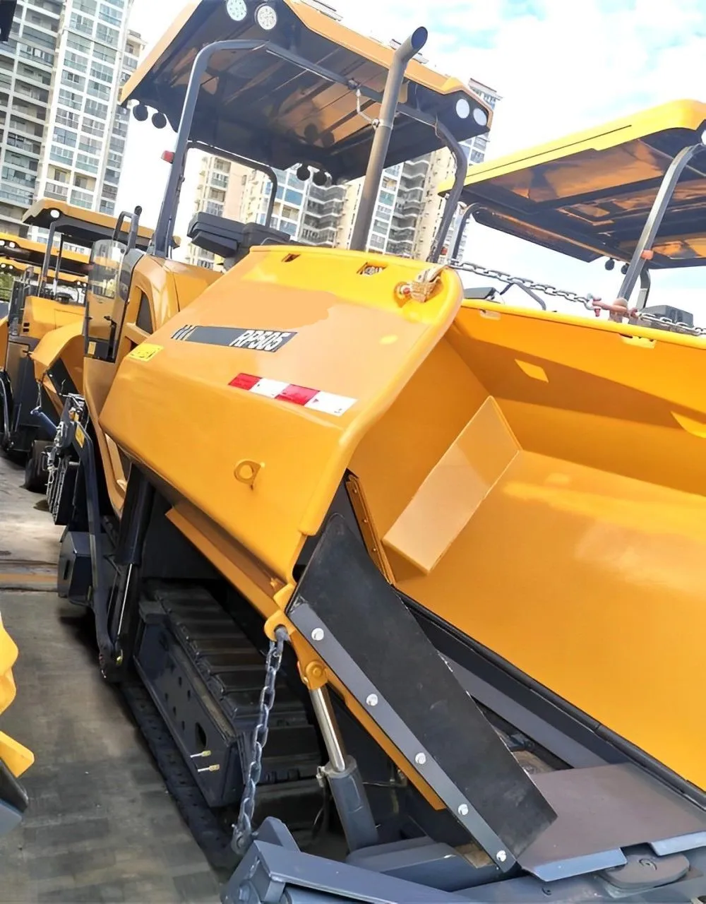 5m Paving Width Paver RP505 Asphalt Concrete Paver Hot Sale
