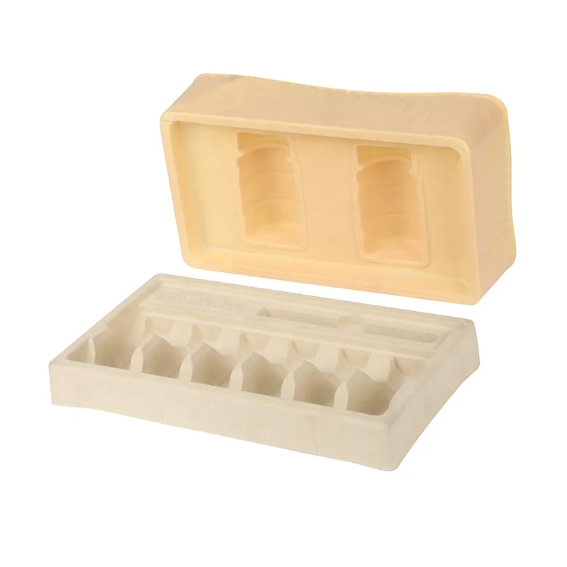 Custom thermoformed plastic blister tray drying growing storage blister case
