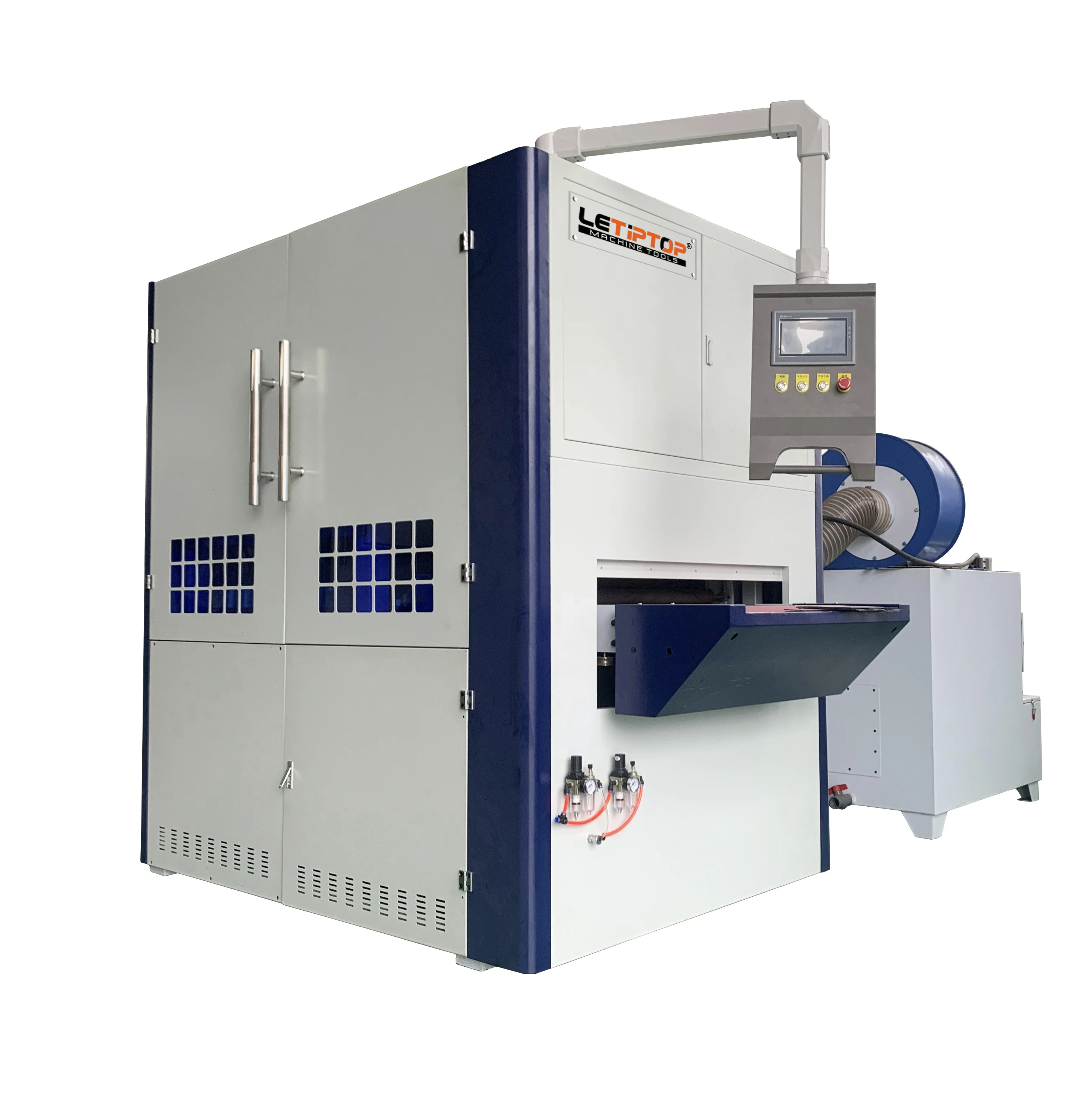 Integrated construction China LETIPTOP CNC surface smoothing Deburring Machine