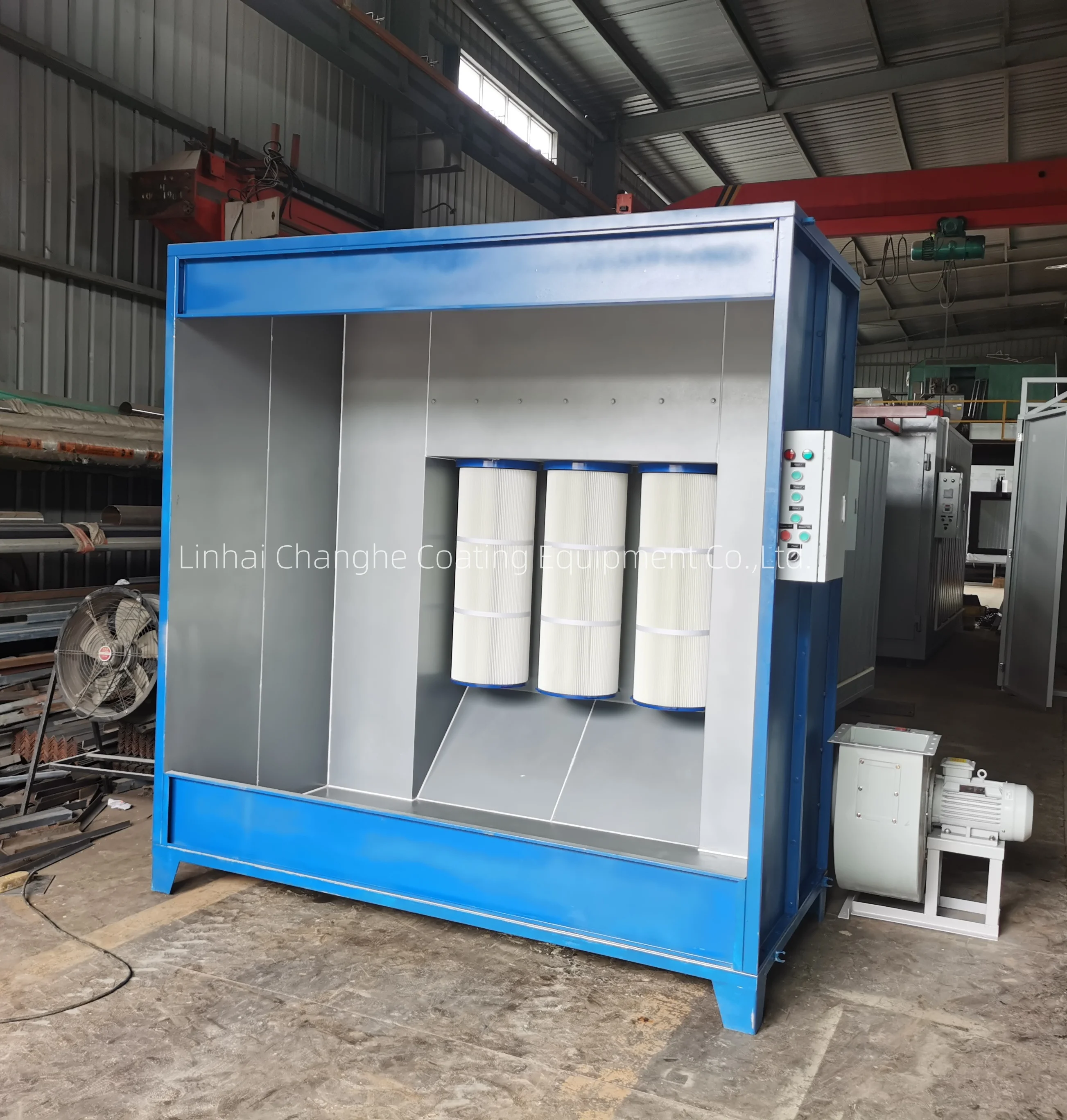 New Powder Coating Spray Booth Cabin For Sale For Manufacturing Plant Retail Car Repair Shop Painting Equipment Alloy Rim Wheel