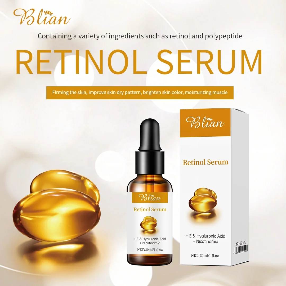 RTS Bilian Skincare Retinol Serum Firming Moisturizing Brightening Skin Tone Anti-wrinkle Face Serum