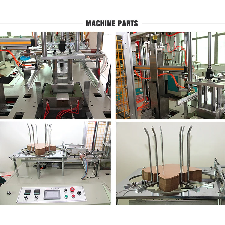 High Speed Automatic Making Machine For Different Shapes Corrugated Paper Pizza Carton Box