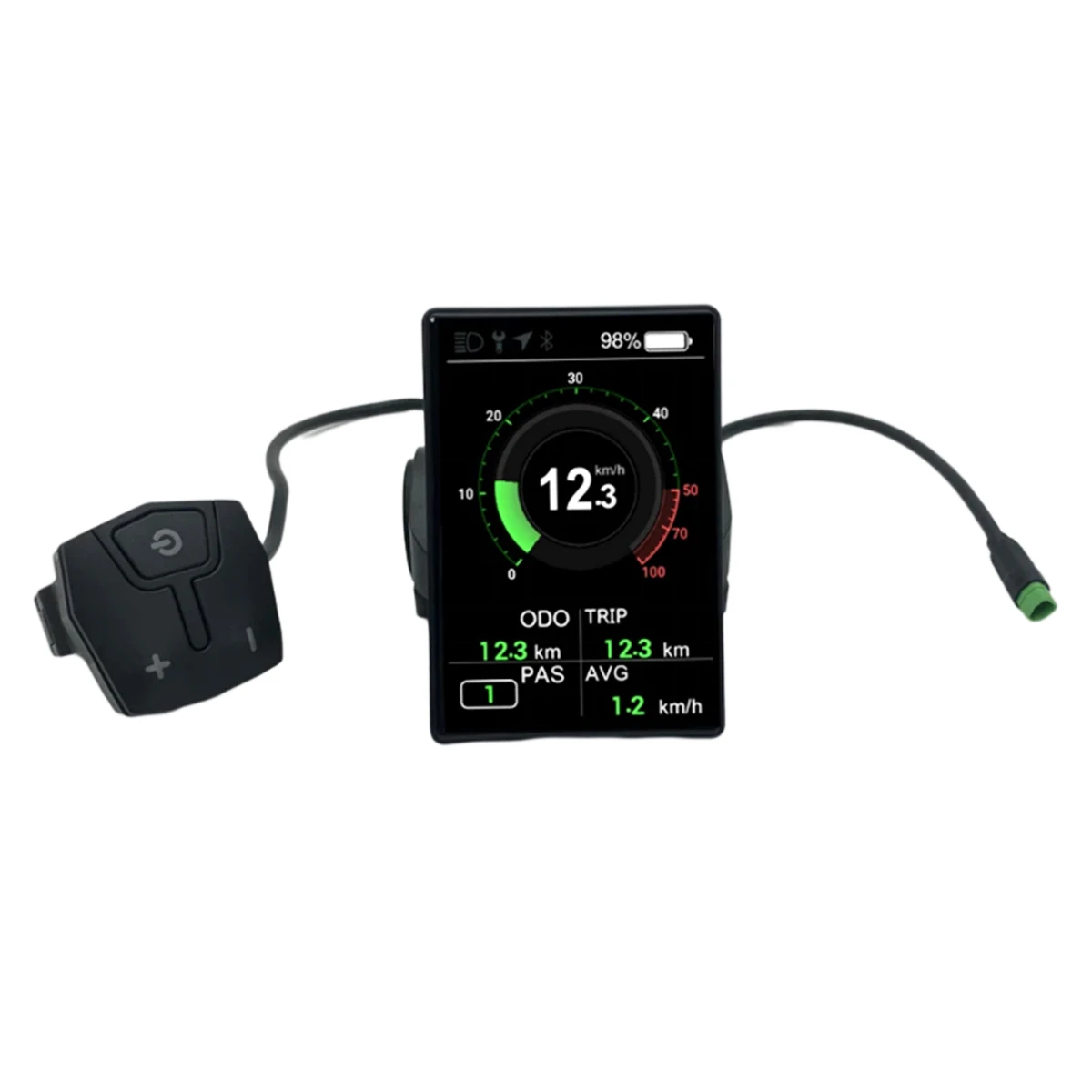 Bafang Smart Color IPS Sunlight Readable Display EB04 for Bafang 8FUN Mid Drive Motor Kits BT APP with UART or CAN