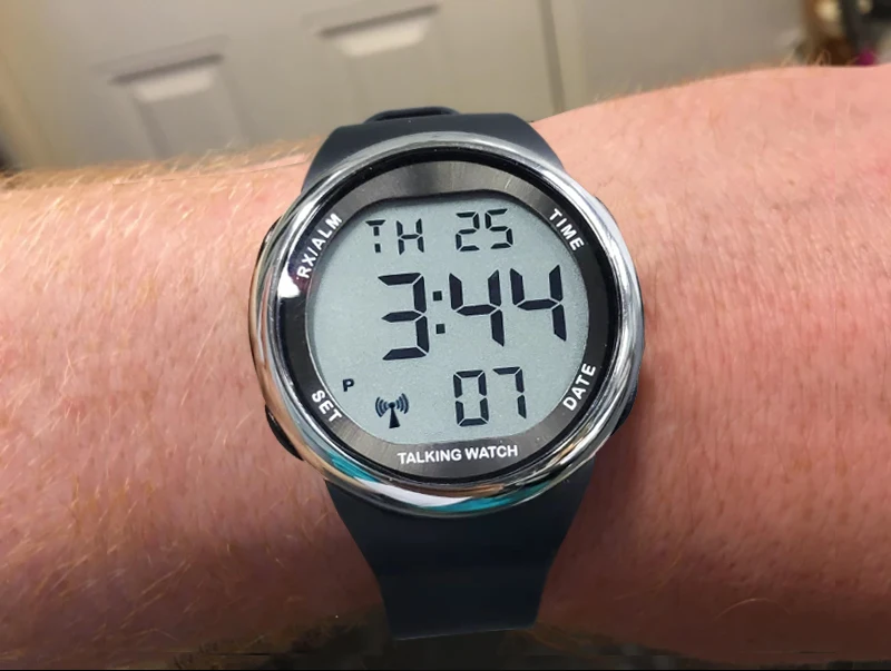 Automic Talking Watch with wrist for blind and elderly visually impaired low vision