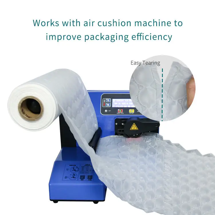 MINI AIR Bio degradable green void fill bubble cushion film wrap for packaging