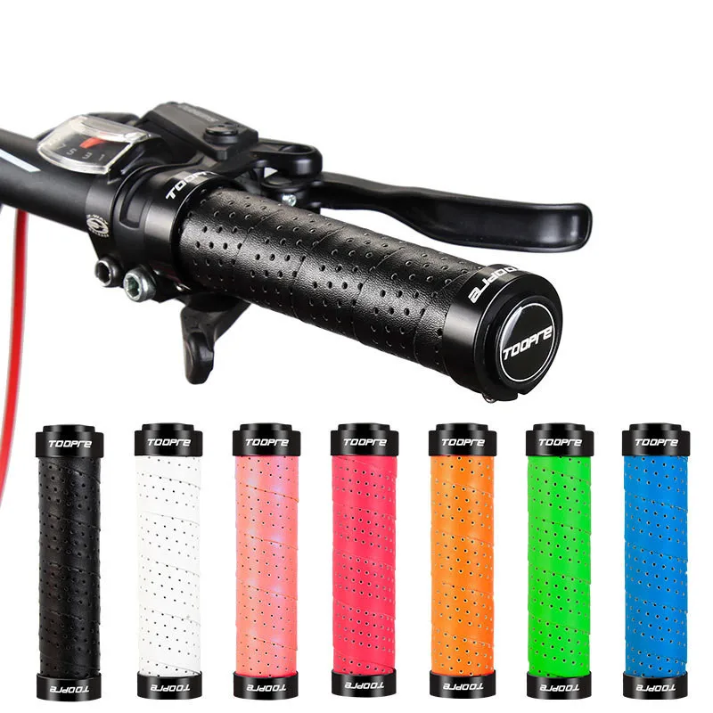 Bicycle Grips Silicone Bicycle Handle Grips Road MTB Bike Handlebar Grip with Rubber Handle Bar End Plug Bicycle Accessories
