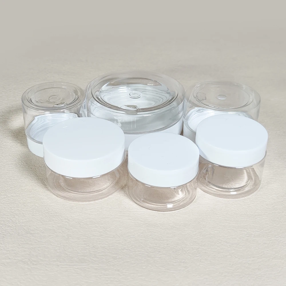 100ml plastic pet packaging storage jars 200ml clear pet plastic jar