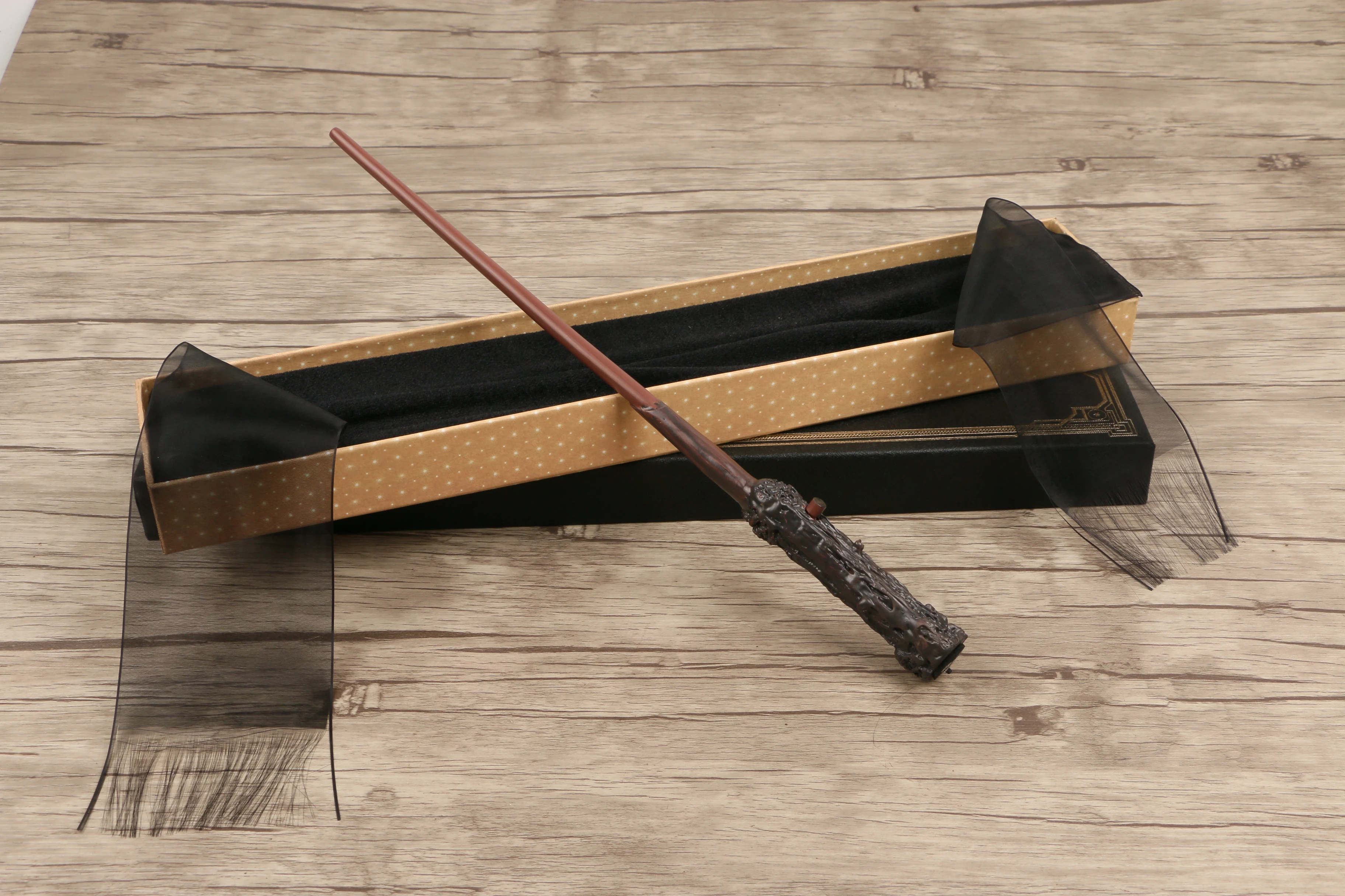 2022 New Halloween Toys Flash Paper HP Magic Wand Shoots Fire Shooting ball