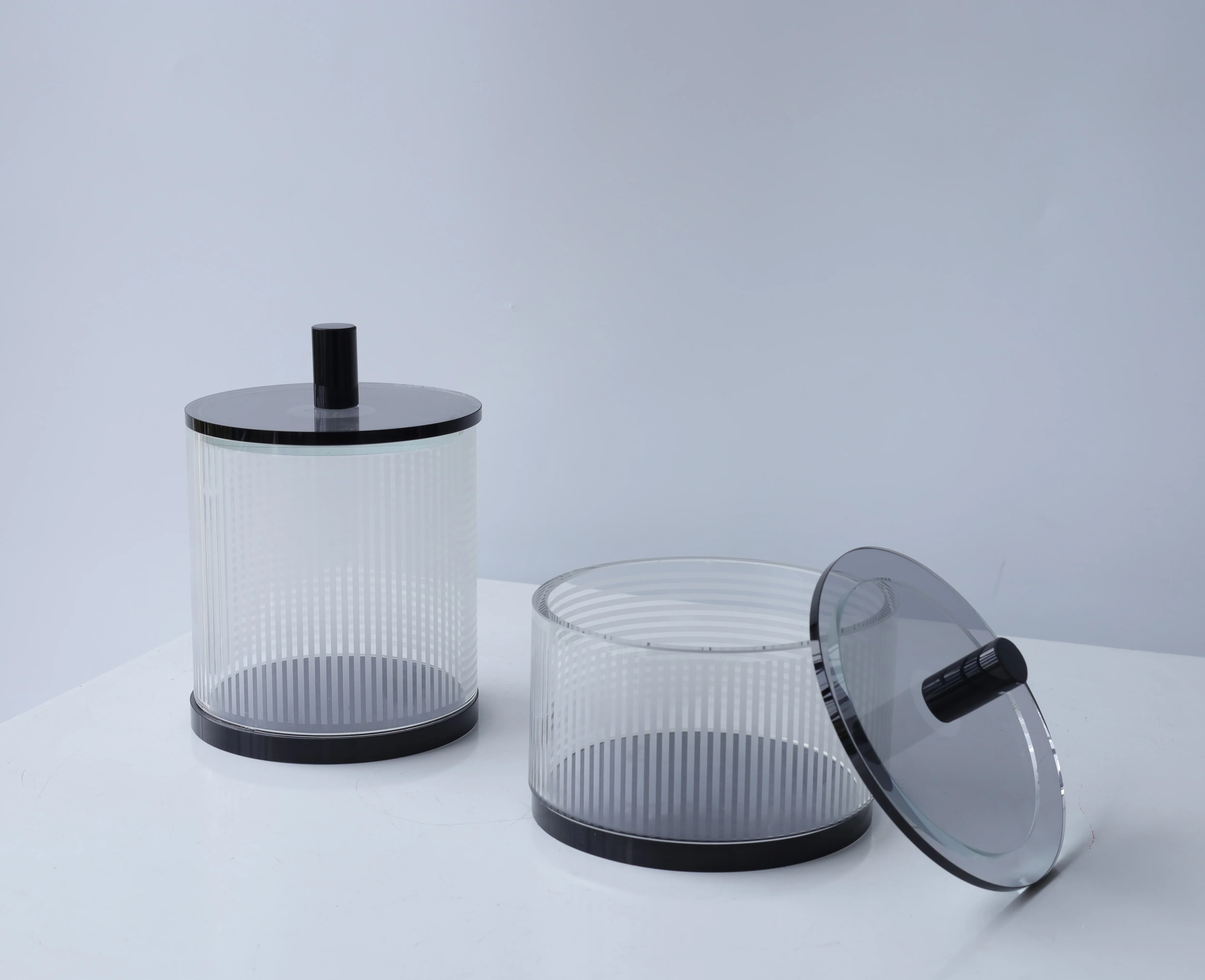 amazon top seller 2022 home decor mason glass candy cookie  storage spice jar set crystal ornament frosted glass jar