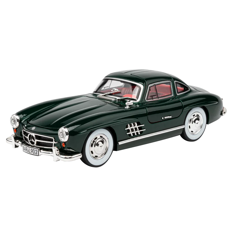 1: 24 BENZ 300SL simulation alloy car model pullback car toy model for boy Collection Decoration