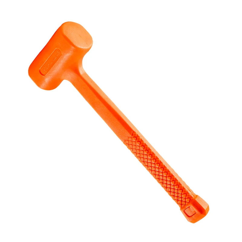 Dead Blow Mallet Hammer no elastic rubber hammer Built in steel balls 3LB