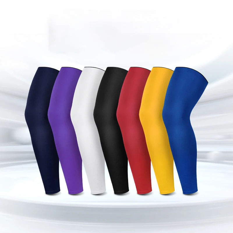 Factory Price Compression Sports Leg Sleeves Basketball Running Long Leg Sleeve