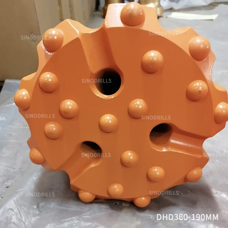 Sinodrills Down The Hole DTH Mining Tools 6 inch DTH DHD360 Button Drill Bits for Hard Rock Drilling