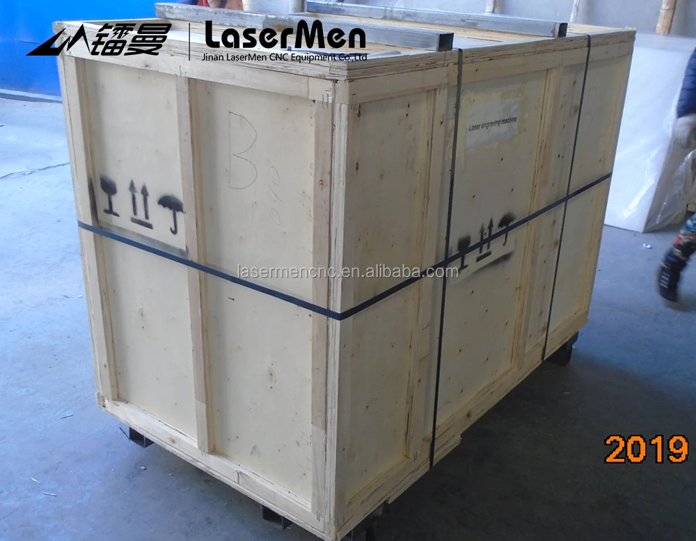  Lasermen LM-6040 60 Вт неметаллических материалов с ДВП средней плотности и акрилом Лазерная гравировочная машина для малого