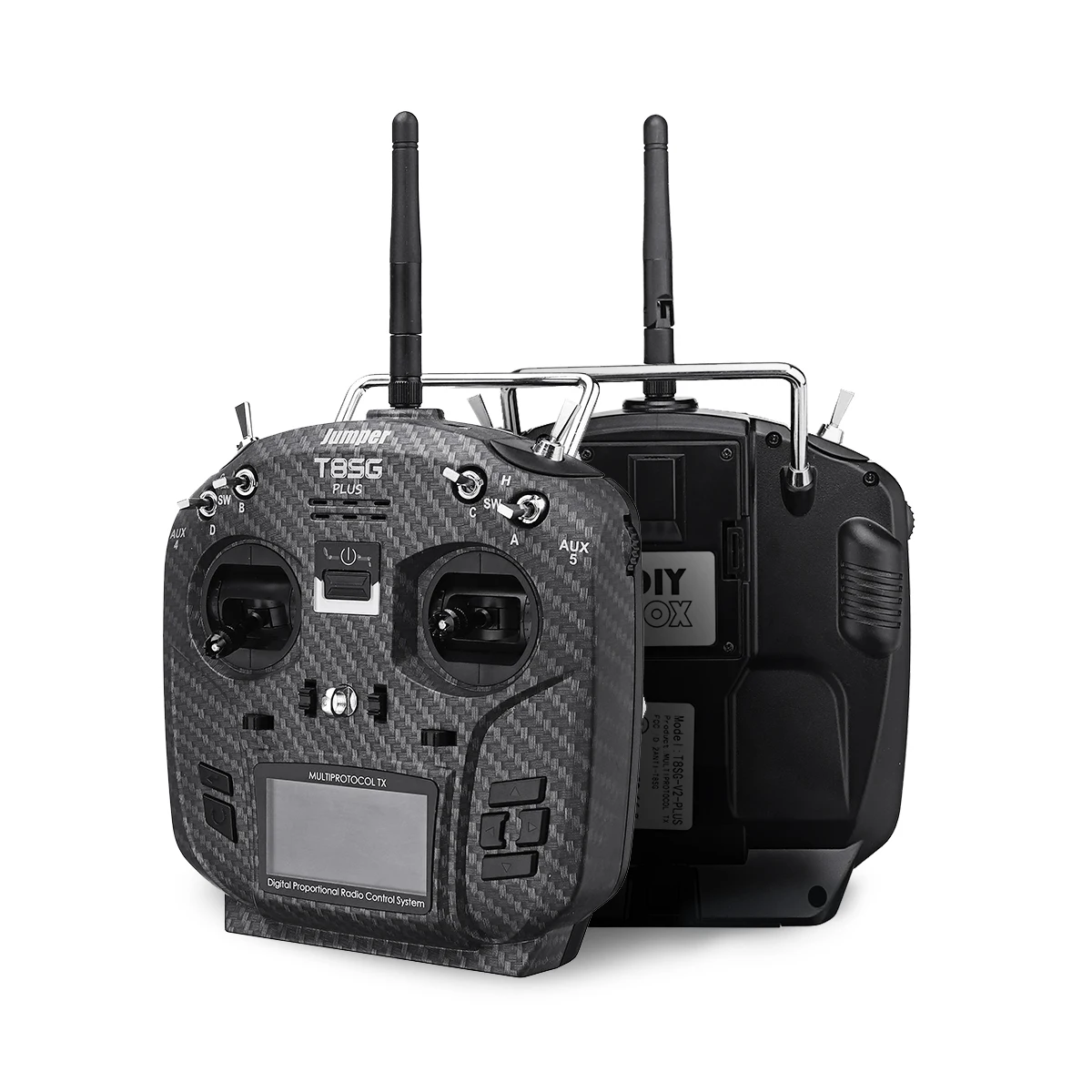 Jumper T8SG V3 Hall Gimbal Multi-protocol Advanced radio Transmitter Carbon Special Edition