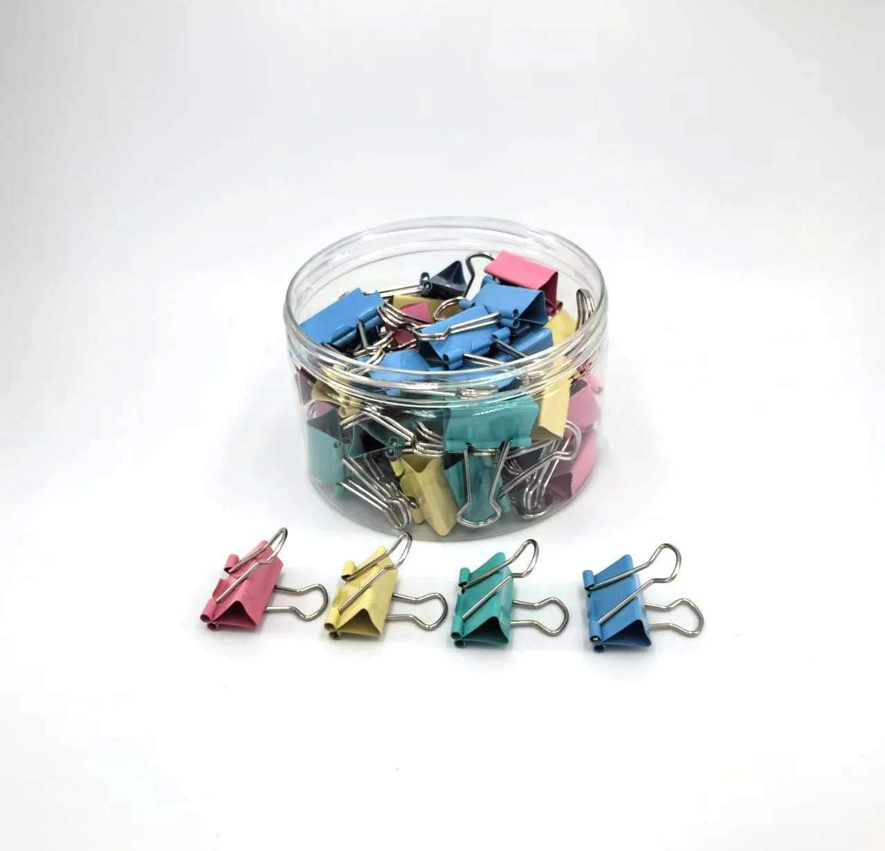 Cheap Wholesale The Manufacturer Directly Provides The High Quality 15mm 19mm 25mm 32mm 41mm 51mm Colorful Paper Binder Clips